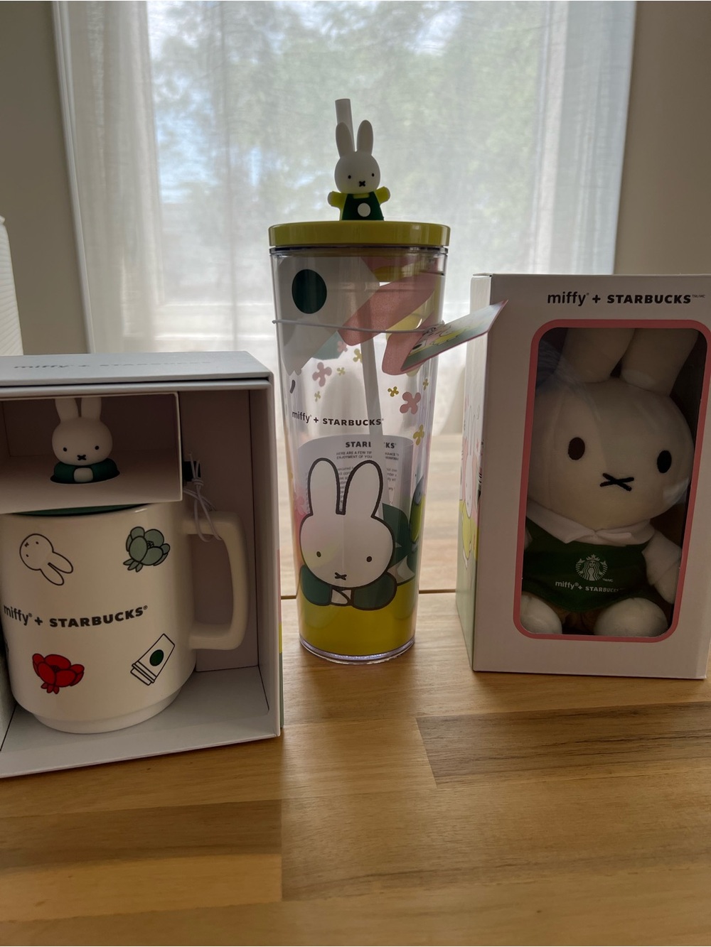 NEW Starbucks x Miffy Collection